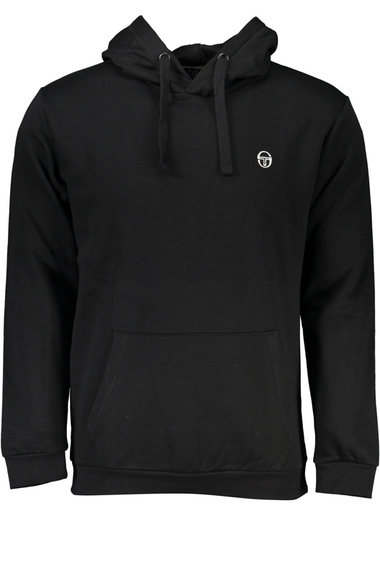 CZARNA BLUZA MĘSKA Z ZAMKIEM SERGIO TACCHINI