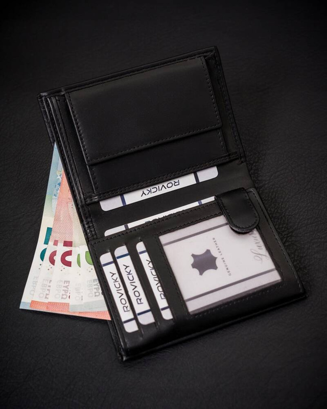 Stylowy Męski rozbudowany portfel RFID 4U Cavaldi