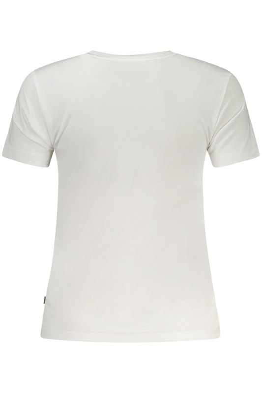 BIAŁY T-SHIRT DAMSKI Z KRÓTKIM RĘKAWEM GUESS JEANS