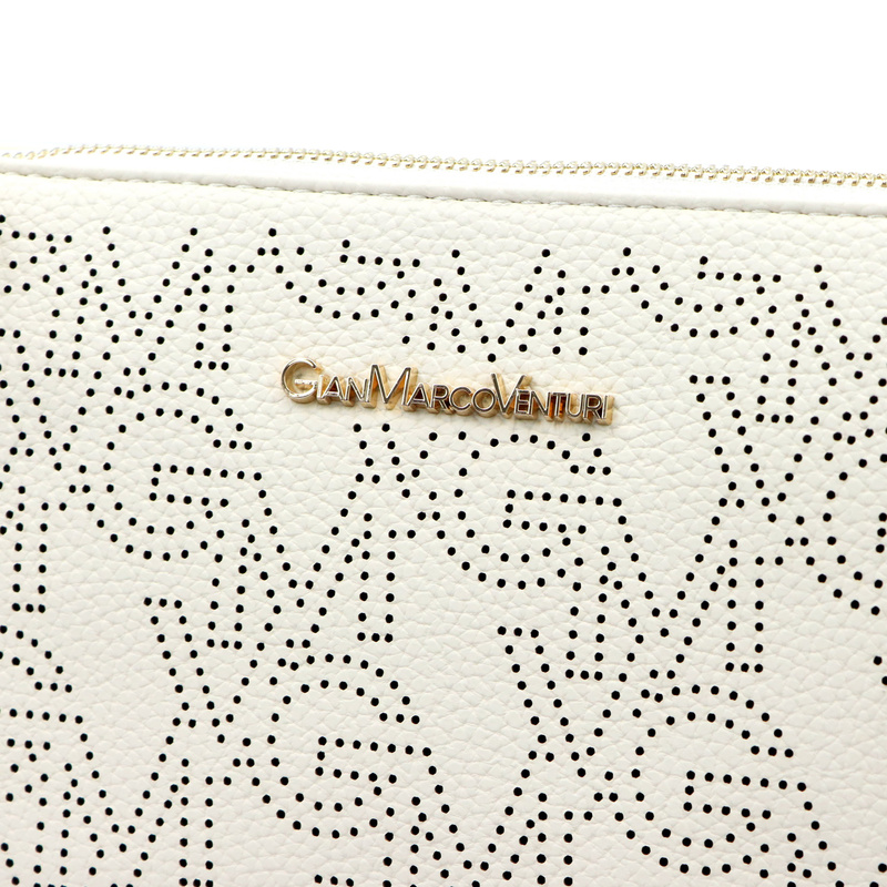 Gian Marco Venturi Listonoszka Na Ramię Damska Mała Skóra Eko Organizer