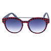 Okulary ITALIA INDEPENDENT 0900T-PDP-053. Okulary przeciwsłoneczne, Kolor czerwony niebieski. Unisex.