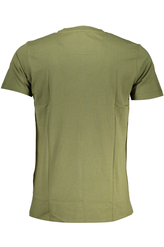 ZIELONY T-SHIRT MĘSKI Z KRÓTKIM RĘKAWEM KLASY CAVALLI