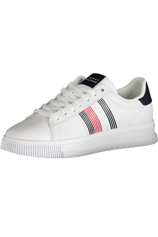 BIAŁY MĘSKIE BUTY SPORTOWE TOMMY HILFIGER