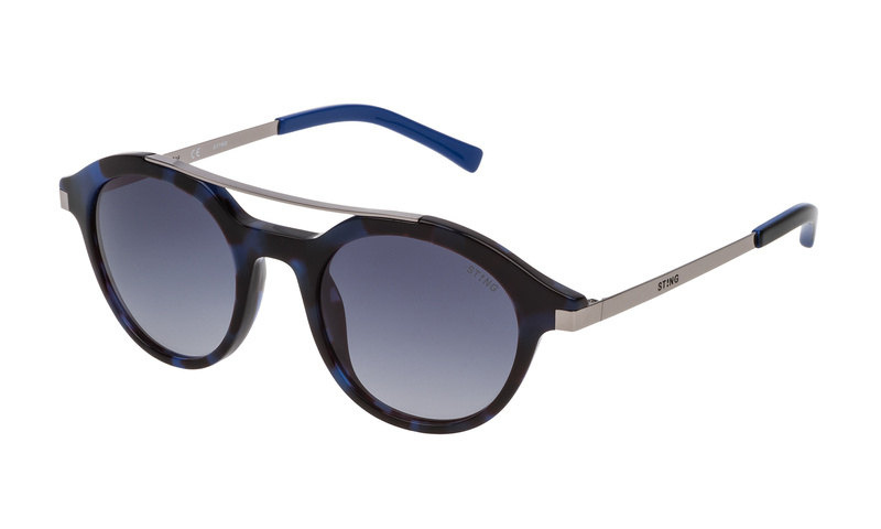 Okulary STING SST023490NK3. Okulary przeciwsłoneczne, Kolor niebieski. Unisex.