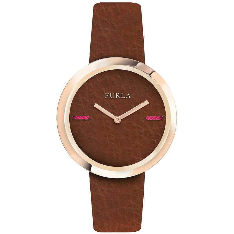 Zegarek FURLA R4251110508. Kwarcowy, Kolor brązowy. Kobieta.