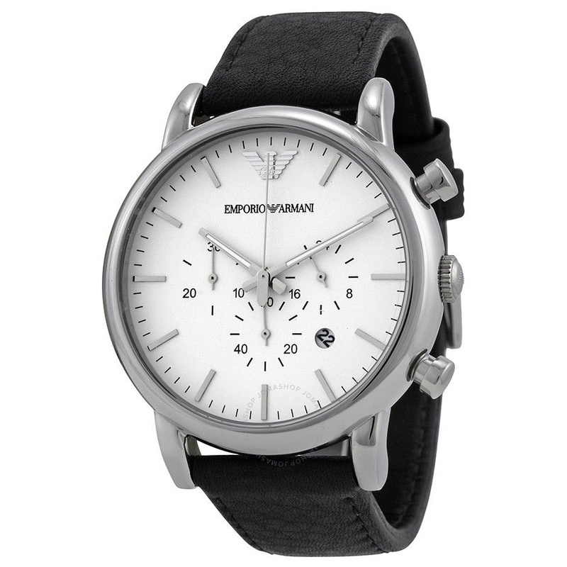 Zegarek ARMANI AR1807. Kwarcowy, Kolor szary. Mężczyzna.