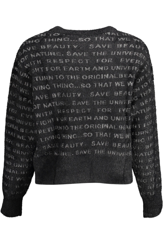 DESIGUAL SWETER DAMSKI CZARNY