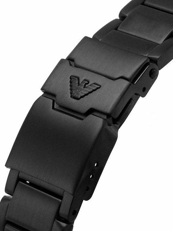 Zegarek ARMANI AR11363. Kwarcowy, Kolor czarny. Mężczyzna.