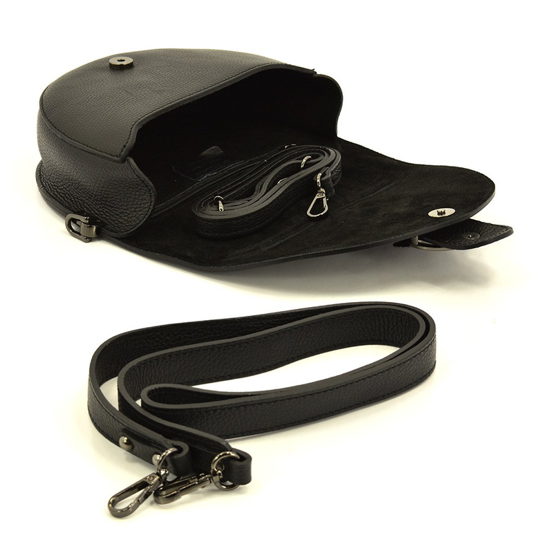 Luka damska listonoszka mała torebka przez ramię skóra naturalna 