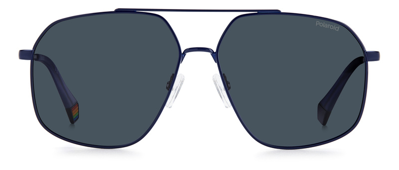 Okulary POLAROID PLD6173SPJPC3. Okulary przeciwsłoneczne, Kolor niebieski. Unisex.