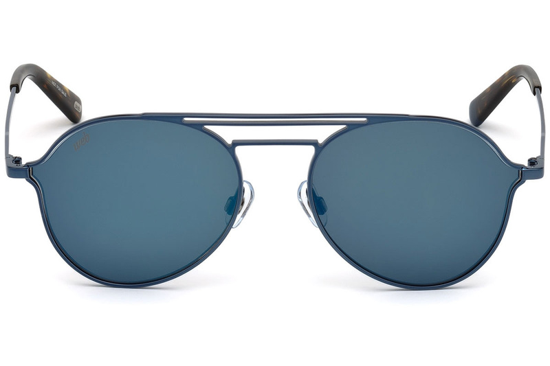 Okulary WEB EYEWEAR WE0230-90X. Okulary przeciwsłoneczne, Kolor niebieski. Mężczyzna.