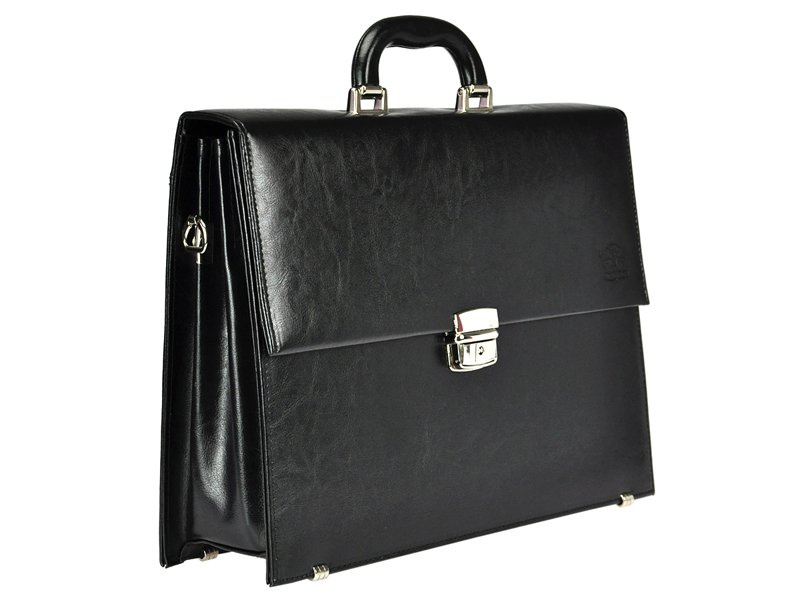 Skórzana teczka do pracy na dokumenty Stefania