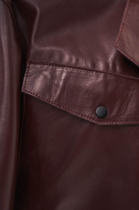 Bukowski Modna Skórzana kurtka damska ramoneska stylowa