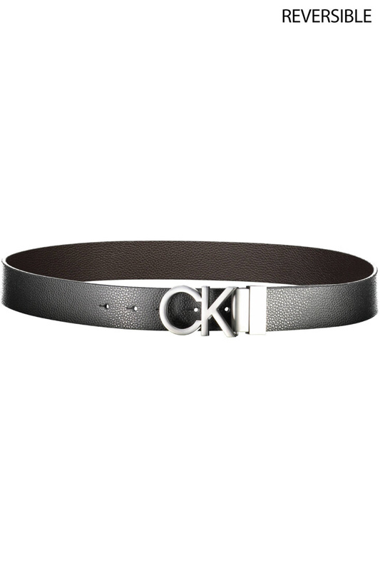 SKÓRZANY PASEK MĘSKI CALVIN KLEIN CZARNY