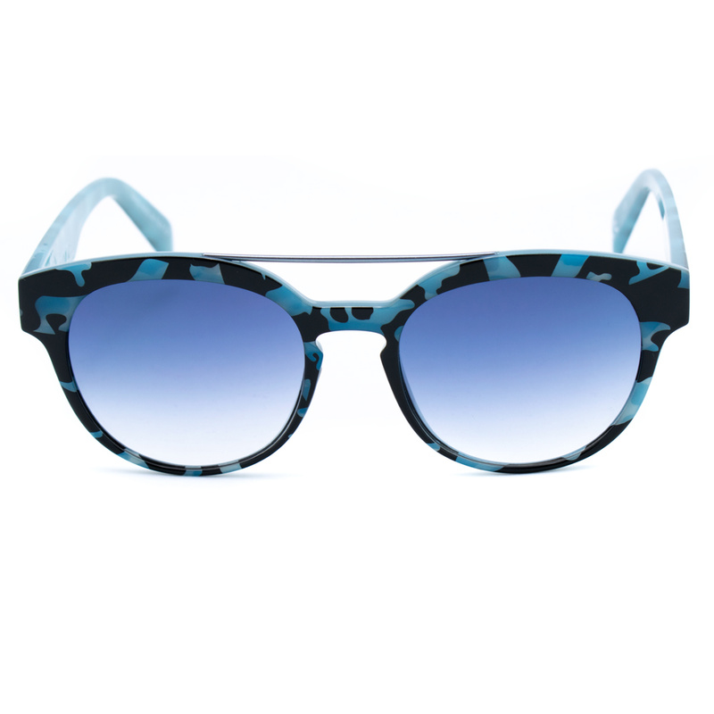 Okulary ITALIA INDEPENDENT 0900-147-GLS. Okulary przeciwsłoneczne, Kolor niebieski. Kobieta.
