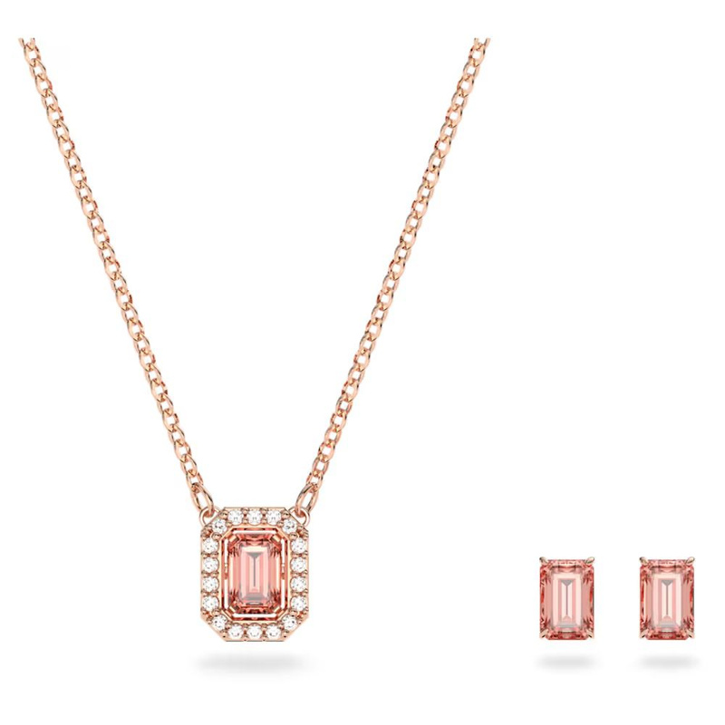 Biżuteria SWAROVSKI 5620548. Zestaw biżuterii, Kolor różowy. Kobieta.