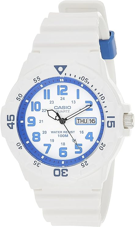Zegarek CASIO MRW200HC7B2VD. Kwarcowy, Kolor biały. Kobieta.