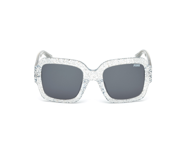 Okulary VICTORIA'S SECRET PINK PK0010-21A. Okulary przeciwsłoneczne, Kolor biały. Kobieta.