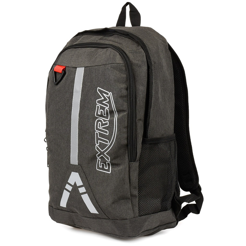 Plecak sportowy trekkingowy na laptopa duży solidny wodoodporny czarny EXTREM T22