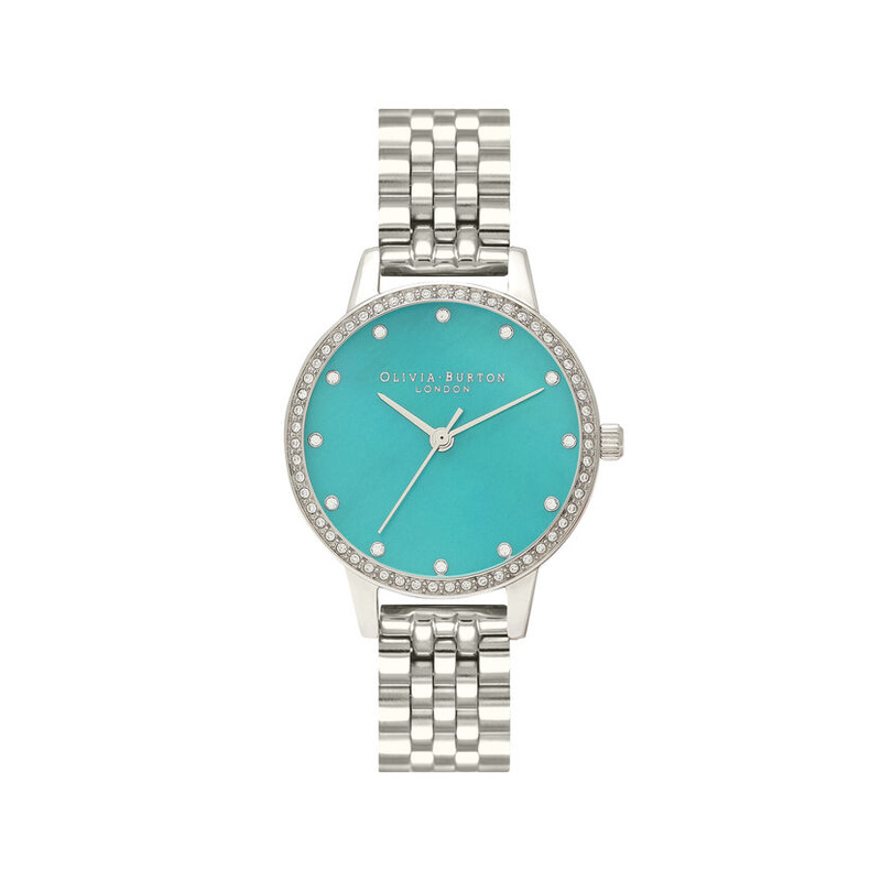 Zegarek OLIVIA BURTON OB16MD101. Kwarcowy, Kolor zielony. Kobieta.