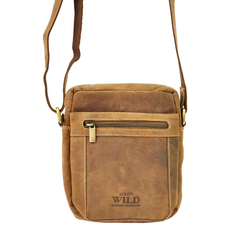 Saszetka męska z naturalnej skóry Wild 250587-MH