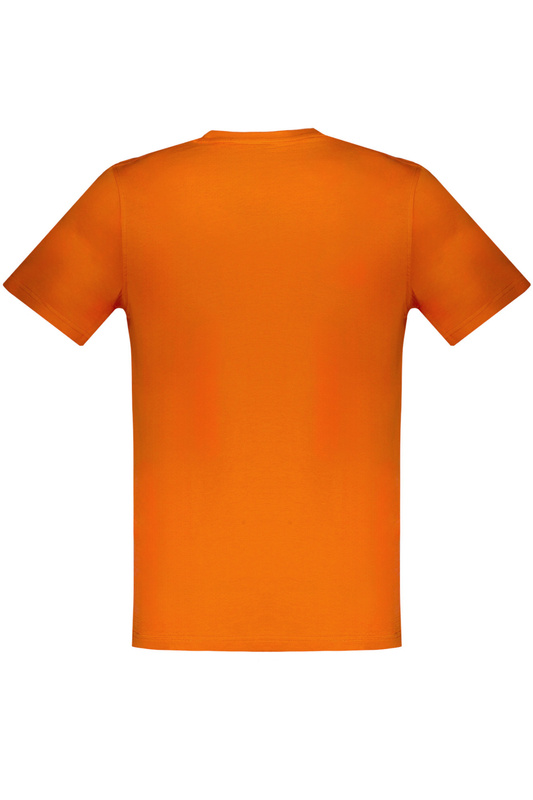 T-SHIRT MĘSKI Z KRÓTKIM RĘKAWEM HARMONT&BLAINE POMARAŃCZOWY