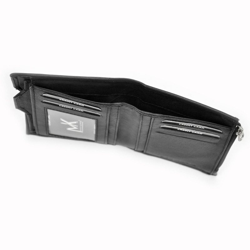 Skórzany męski portfel Money Kepper CC 6002
