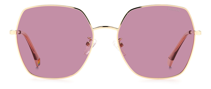 Okulary POLAROID PLD6178GSEYR0. Okulary przeciwsłoneczne, Kolor różowy złoty. Kobieta.