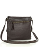 Torebka skórzana listonoszka stylowy minimalizm ala messenger leather bag - MARCO MAZZINI brąz caffe
