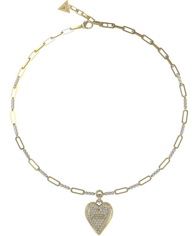 Biżuteria GUESS JUBN03246JWYG. Naszyjnik, Kolor złoty. Kobieta.
