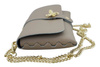 Torebka kopertówka na łańcuszku - Beżowa