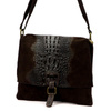 Damska torebka ze skóry naturalnej Luka 26-076 CROCO
