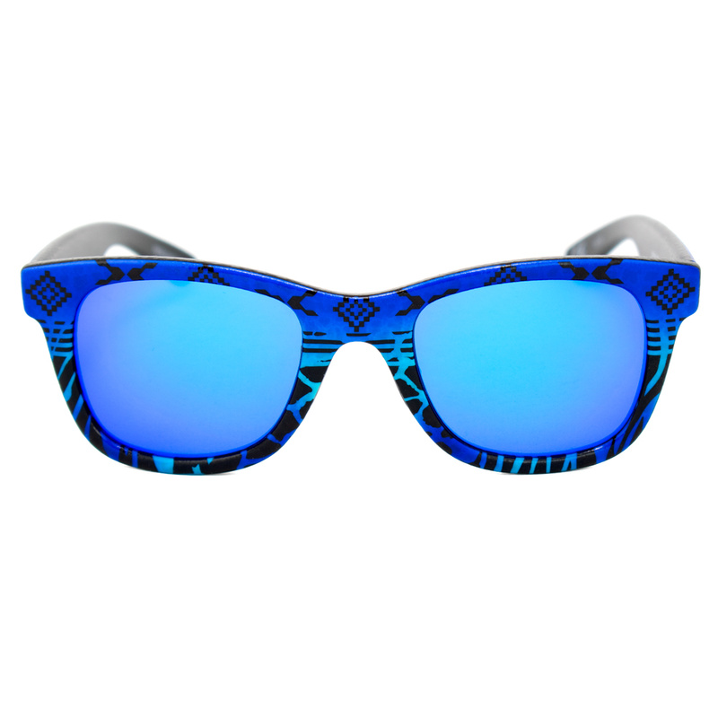 Okulary ITALIA INDEPENDENT 0090INX022000. Okulary przeciwsłoneczne, Kolor niebieski. Unisex.