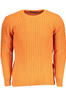 POMARAŃCZOWY SWETER MĘSKI US GRAND POLO