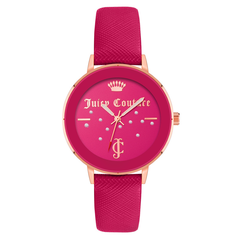 Zegarek JUICY COUTURE JC1264RGHP. Kwarcowy, Kolor różowy. Kobieta.
