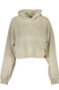 BLUZA CALVIN KLEIN BEZ ZAMKA DAMSKA BEŻOWA