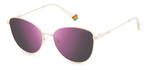 Okulary POLAROID PLD6188SSZJAI. Okulary przeciwsłoneczne, Kolor IVORY. Kobieta.
