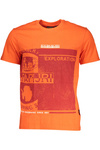 T-SHIRT MĘSKI Z KRÓTKIM RĘKAWEM NAPAPIJRI CZERWONY