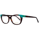 Okulary PUCCI EP5117-54056. EYEGLASSES, Kolor brązowy. Kobieta.