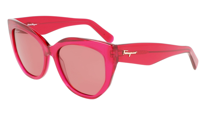 Okulary FERRAGAMO SF1061S-613. Okulary przeciwsłoneczne, Kolor czerwony. Kobieta.