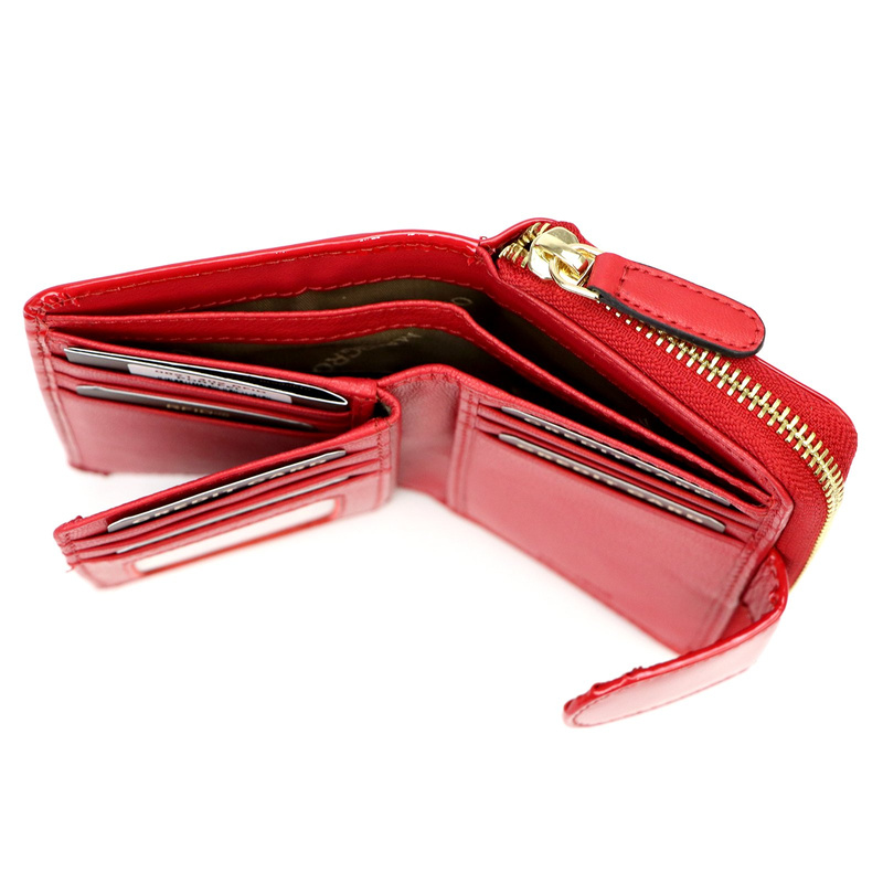 Mato Grosso pionowy duży damski portfel skóra naturalna portmonetka RFID