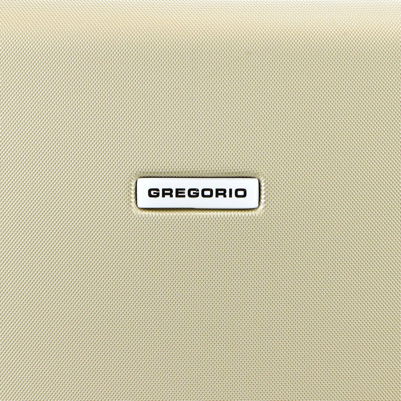 Mocna twarda walizka z ABSu z zamkiem Gregorio