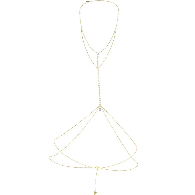 Biżuteria GUESS JUBN05201JWYG. BODY CHAIN, Kolor złoty. Kobieta.
