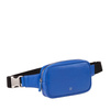 DUDU Leather Bumbag Waist Pouch Fanny Pack dla mężczyzn, modny design, praktyczna torba podróżna z zamkiem błyskawicznym i regulowanym paskiem, uchwyt na smartfona, torba rowerowa na skuter i motocykl