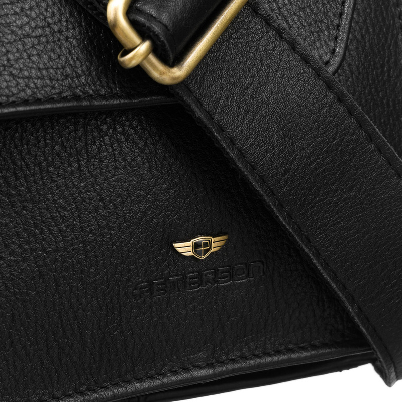 Saszetka męska z naturalnej skóry Peterson PTN PTE-NDM