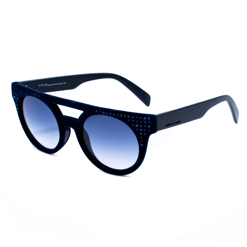 Okulary ITALIA INDEPENDENT 0903CV-021000. Okulary przeciwsłoneczne, Kolor niebieski. Kobieta.