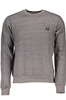 BLUZA GIAN MARCO VENTURI BEZ ZIP MAN SZARA
