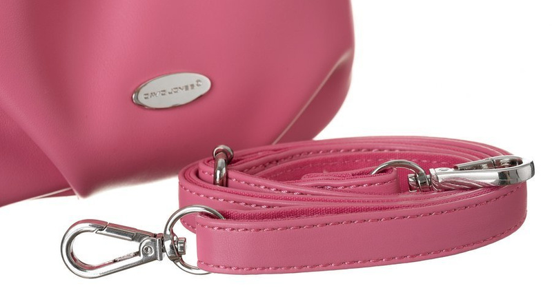 Mała stylowa torebka damska z miękkiej eko skóry - David Jones