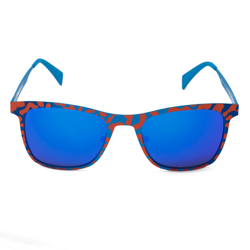 Okulary ITALIA INDEPENDENT 0024-027-055. Okulary przeciwsłoneczne, Kolor niebieski. Unisex.