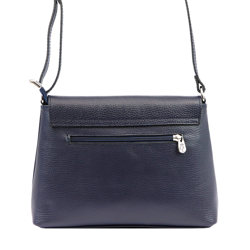 MiaMore damska listonoszka przez ramię skóra naturalna torebka z klapą